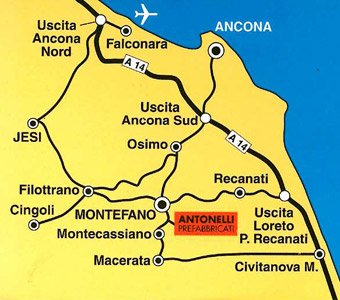 Mappa Antonelli prefabbricati